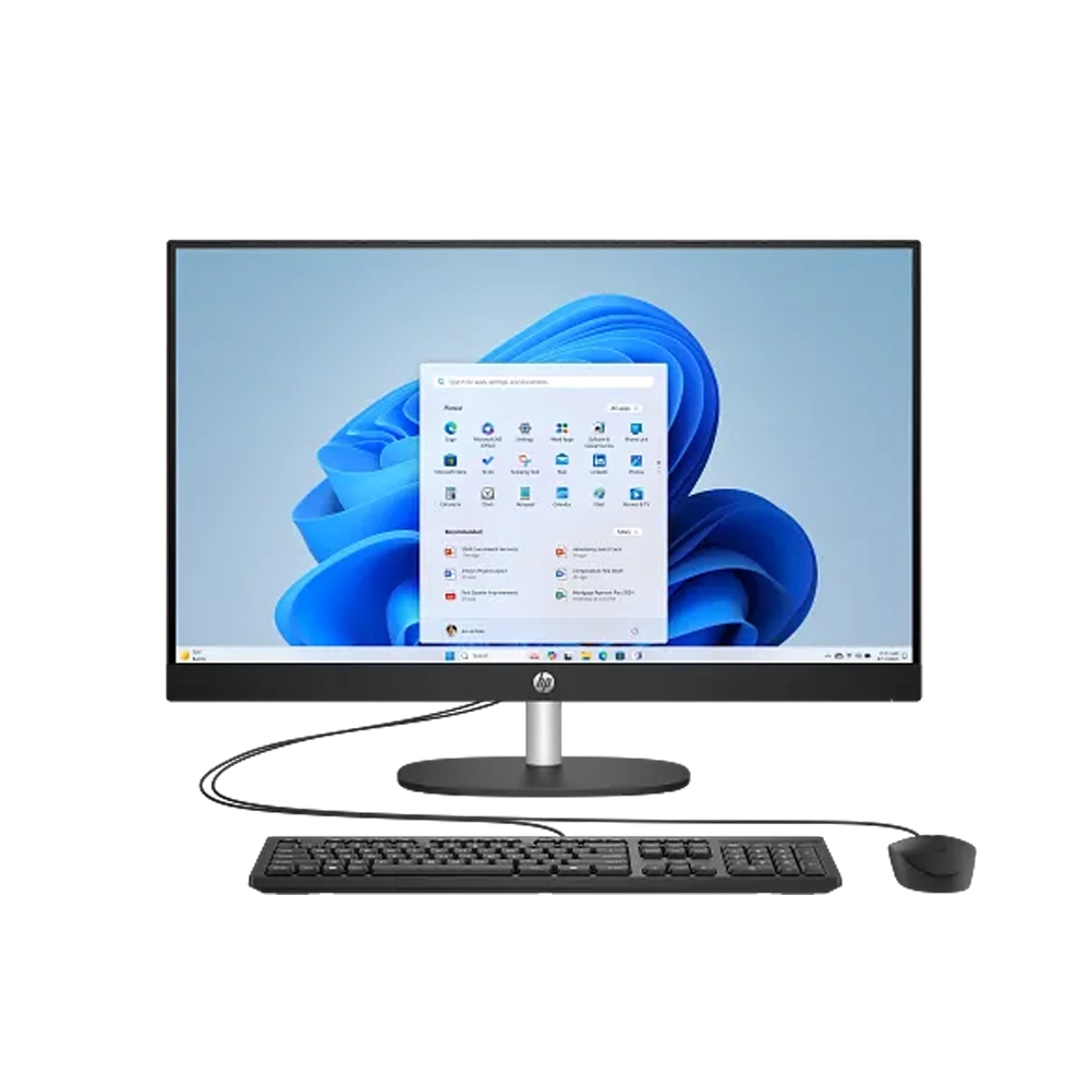 HP All-in-One Desktop AI 27-cr2075t HP All-in-One Desktop AI 27-cr2075t PC, Windows 11 Home, 27", Touch screen, Intel® Core™ Ultra 7, 16GB RAM, 1TB SSD, FHD, Jet Black - Image 1